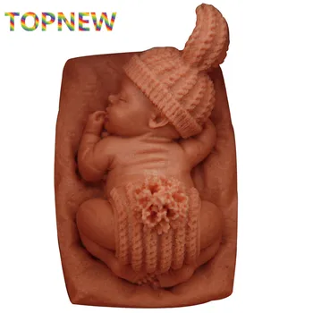 NEW arrrived baby Sleeping soap moldBaby Shaped chocolate Cake Decoration tools Fondant Cake 3D Silicone Mould Food Grade
NEW arrrived baby Sleeping soap moldBaby Shaped chocolate Cake Decoration tools Fondant Cake 3D Silicone Mould Food Grade