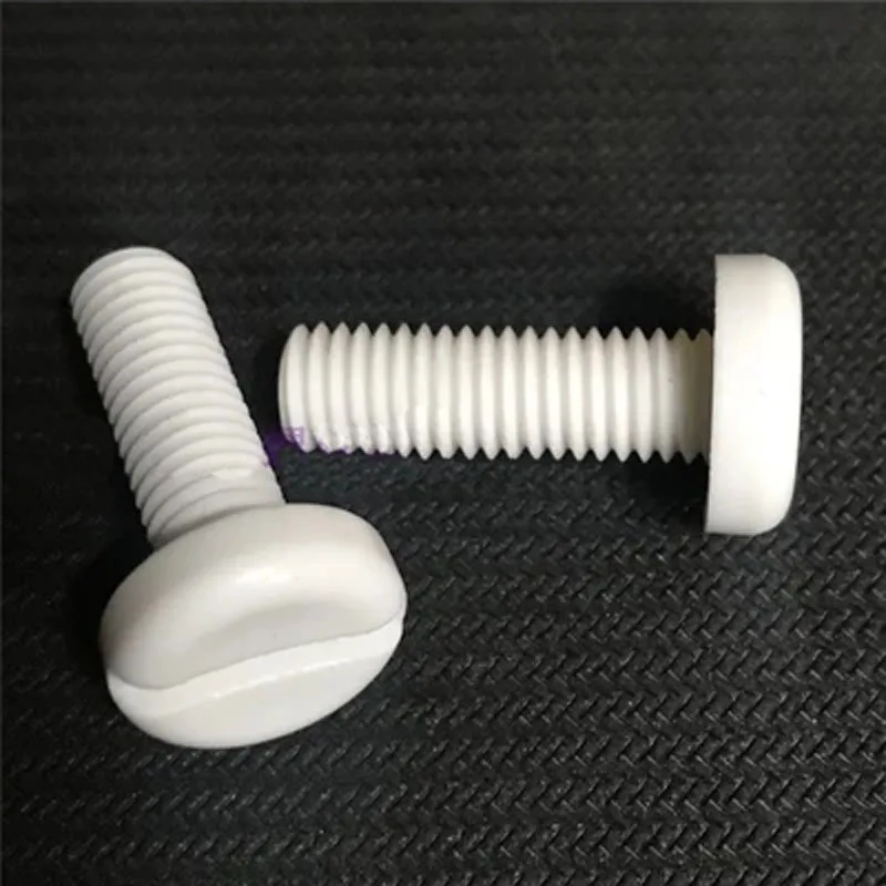 30pcs M4 Polypropylene PP One word Slotted round head Acid and alkali resistant preservative plastic screw bolt 8-40mm Length
30pcs M4 Polypropylene PP One word Slotted round head Acid and alkali resistant preservative plastic screw bolt 8-40mm Length