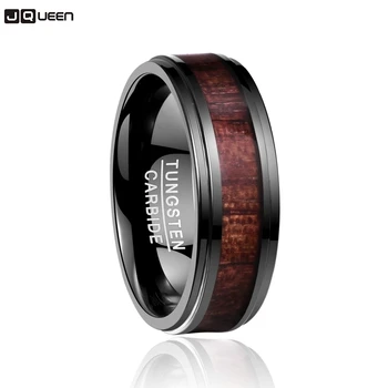 Man's Vintage Tungsten Ring Jewelry Electroplated Black Inlaid Artichoke Wood Step Wedding Carbide Ring
Man's Vintage Tungsten Ring Jewelry Electroplated Black Inlaid Artichoke Wood Step Wedding Carbide Ring