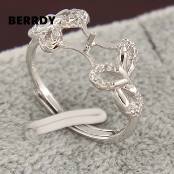 Fashion Pearl Ring Mountings, Ring Findings, Ring Jewelry Parts Fittings Charm Accessories Silver Jewellery
Fashion Pearl Ring Mountings, Ring Findings, Ring Jewelry Parts Fittings Charm Accessories Silver Jewellery