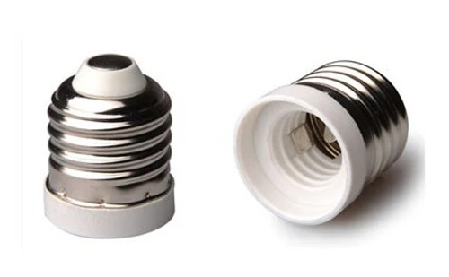 

(SPL-103-L4)100Pcs E27 to E17 Lamp Adapter Converter E27 Male To E17 Female lamp holder adapter converter