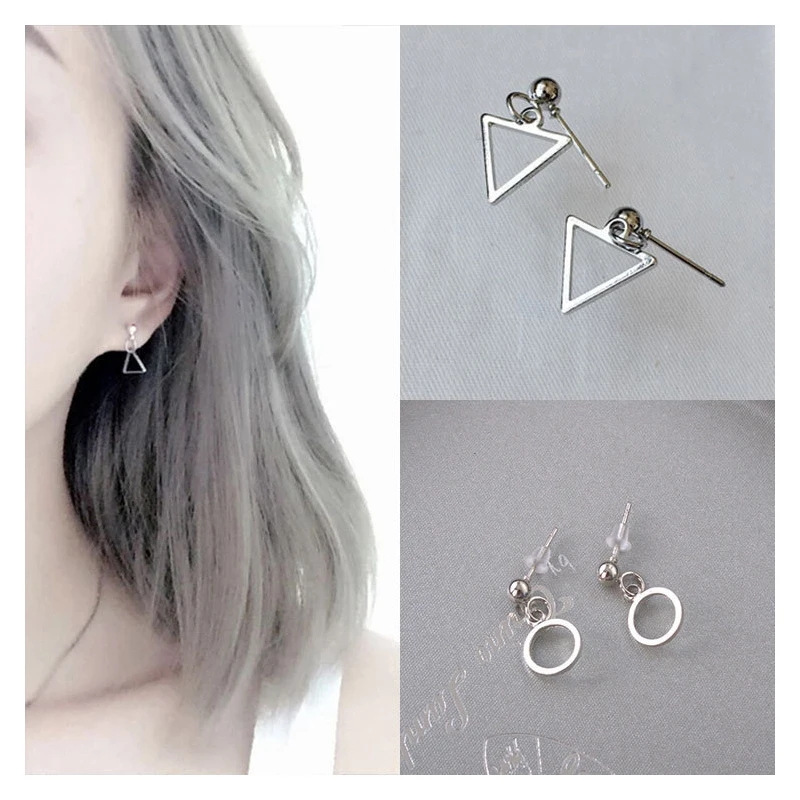 Korean Simple geometric Dangle Earrings Fashion Triangle circle drop Earrings women's earrings festival gifts Jewelry wholesale
Korean Simple geometric Dangle Earrings Fashion Triangle circle drop Earrings women's earrings festival gifts Jewelry wholesale