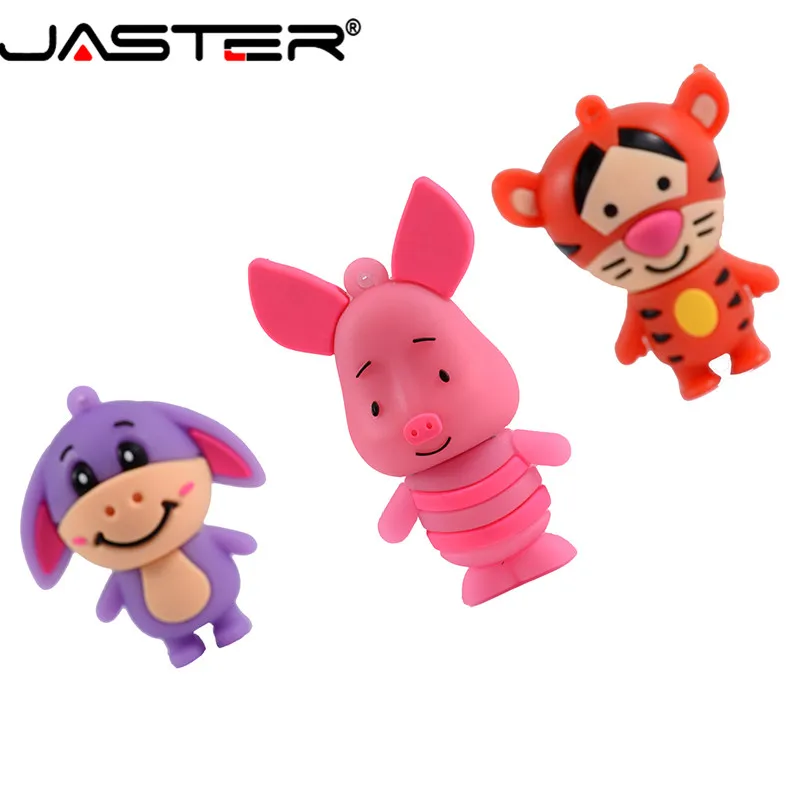 JASTER cartoon animal tiger pendrive 4GB 16GB 32GB 64GB USB 2.0 Thumb Memory Stick Pen Drive Cartoon Cute pig USB Flash Drive
JASTER cartoon animal tiger pendrive 4GB 16GB 32GB 64GB USB 2.0 Thumb Memory Stick Pen Drive Cartoon Cute pig USB Flash Drive