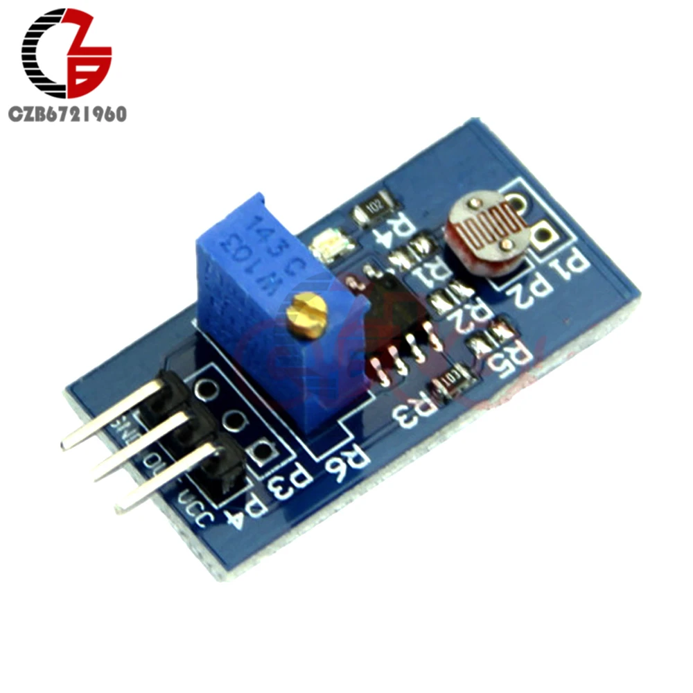 Optical Photosensitive Photoresistance Detection Light Sensor Module for Arduino
Optical Photosensitive Photoresistance Detection Light Sensor Module for Arduino