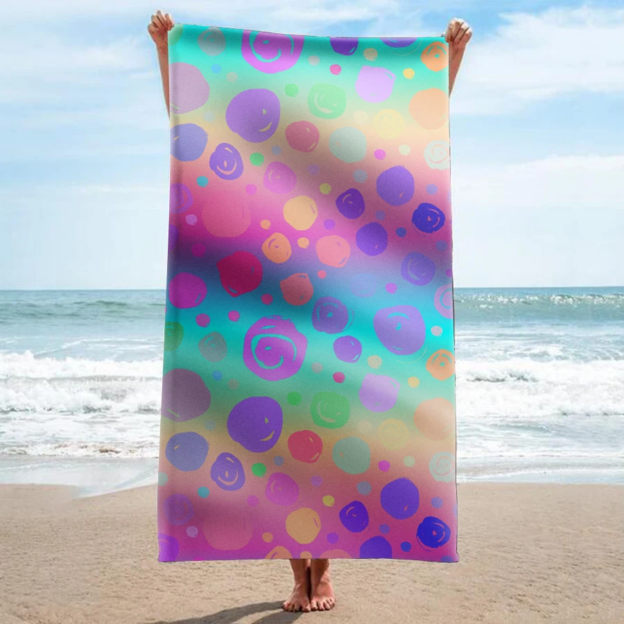GNORRIS Custom Sand Free Microfiber Rainbow ball rectangle Beach Towel Blanket - Quick Dry Super Water Absorbent Yoga mat
GNORRIS Custom Sand Free Microfiber Rainbow ball rectangle Beach Towel Blanket - Quick Dry Super Water Absorbent Yoga mat