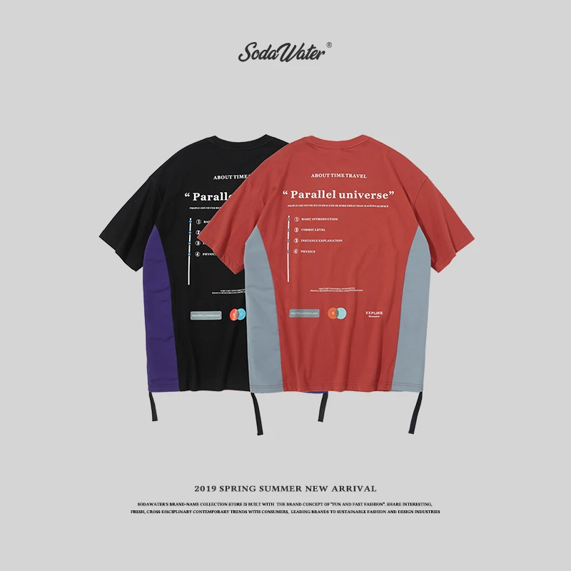 SODA WATER Men Hip Hop T Shirt Oversized Color Block Patchwork Tshirt Streetwear Hip hop T-Shirt 2019 Summer 91152S
SODA WATER Men Hip Hop T Shirt Oversized Color Block Patchwork Tshirt Streetwear Hip hop T-Shirt 2019 Summer 91152S