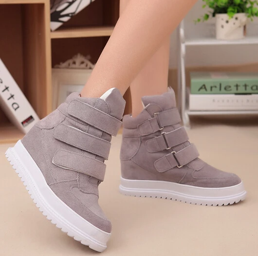 Spring Autumn Women Wedges Chunky Heel Sneakers Height Increase Elevator Genuine Leather Buckle Casual Sport Shoes 35-39 SXQ0626
Spring Autumn Women Wedges Chunky Heel Sneakers Height Increase Elevator Genuine Leather Buckle Casual Sport Shoes 35-39 SXQ0626