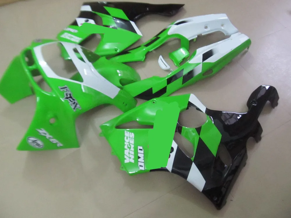 Motorcycle Fairing kit for KAWASAKI Ninja ZX6R 94 95 96 97 ZX 6R 1994 1995 1996 1997 ABS green black Fairings set+gifts KK01 
Motorcycle Fairing kit for KAWASAKI Ninja ZX6R 94 95 96 97 ZX 6R 1994 1995 1996 1997 ABS green black Fairings set+gifts KK01