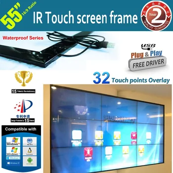 Quick Free Shipping 32Points 55" IR Touch Frame Waterproof IP65 Plug*Play Re-development:Provide free SDK support C/C++,C# Java
Quick Free Shipping 32Points 55" IR Touch Frame Waterproof IP65 Plug*Play Re-development:Provide free SDK support C/C++,C# Java