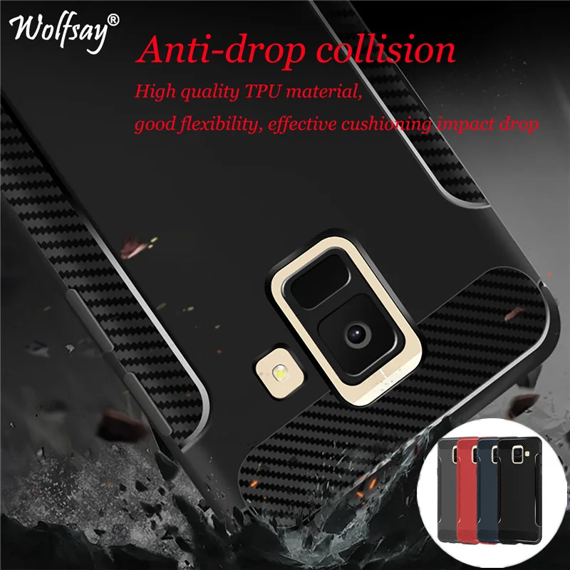 Wolfsay Fiber Wing TPU Phone Cases For Samsung Galaxy A6 2018 Case Soft Silicone Back Cover for Samsung A6 2018 Coque Bumper
Wolfsay Fiber Wing TPU Phone Cases For Samsung Galaxy A6 2018 Case Soft Silicone Back Cover for Samsung A6 2018 Coque Bumper