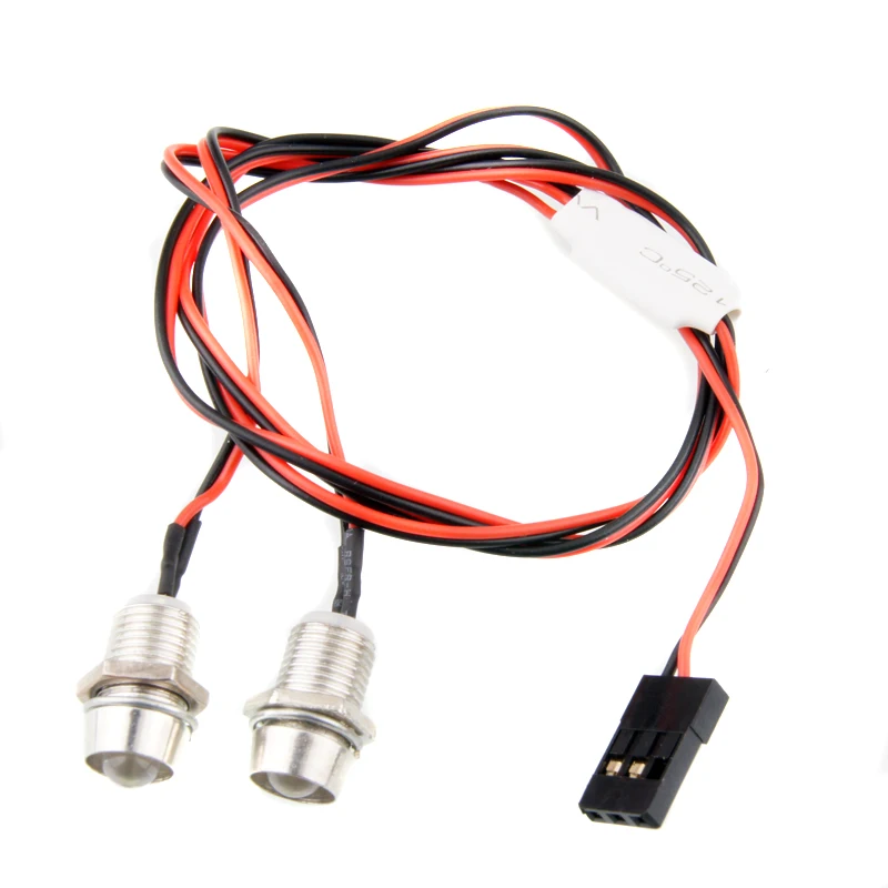 1Set Fuel/Electric Lamp 2LED Front/Rear LED Lamp White 3V-9V 5mm Light Strip with JR Plug for RC Car Modified Parts
1Set Fuel/Electric Lamp 2LED Front/Rear LED Lamp White 3V-9V 5mm Light Strip with JR Plug for RC Car Modified Parts