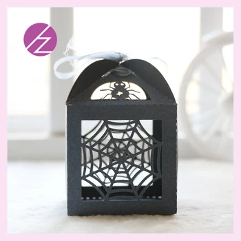 50pcs/lot Chic Laser Cut Carved Spider Web Pattern Halloween Favor Box Candy Gift Box Happy Halloween Celebration Free Ribbon
50pcs/lot Chic Laser Cut Carved Spider Web Pattern Halloween Favor Box Candy Gift Box Happy Halloween Celebration Free Ribbon