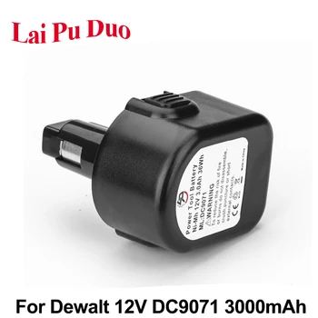 Ni-MH 12V 3000mAh Replacement Power Tools Batteries For Dewalt Cordless Drill DC9071 DE9071 2802K DE9074 DE9075 DC740K DC528
Ni-MH 12V 3000mAh Replacement Power Tools Batteries For Dewalt Cordless Drill DC9071 DE9071 2802K DE9074 DE9075 DC740K DC528