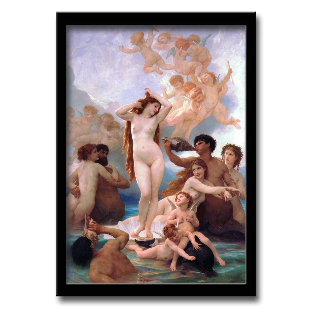 Canvas Art Print The Birth Of Venus by William Adolphe World Famous Painting For Modern Wall Art Picture Classical Wall Poster
Canvas Art Print The Birth Of Venus by William Adolphe World Famous Painting For Modern Wall Art Picture Classical Wall Poster