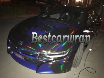 Rainbow Chrome Laser Car Wrap Vinyl Film High flexible air Bubble Free holographic auto wrapping foil Size :1.52X20M/Roll
Rainbow Chrome Laser Car Wrap Vinyl Film High flexible air Bubble Free holographic auto wrapping foil Size :1.52X20M/Roll