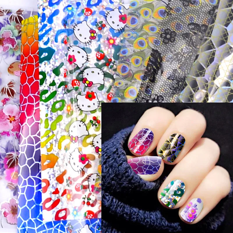 YZWLE 20 Designs Nail Art Foils Laser Shinning Mixed Beauty Transfer Tips Sticker Craft DIY Universe Decorations
YZWLE 20 Designs Nail Art Foils Laser Shinning Mixed Beauty Transfer Tips Sticker Craft DIY Universe Decorations