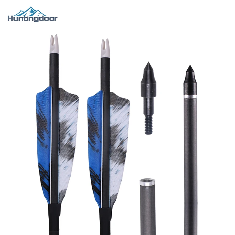 2019 new 6/12pcs Huntingdoor Mixed Carbon Arrow 32 inch Diameter 7.8mm Spine 400 for Recurve Bow Archery Hunting Shooting
2019 new 6/12pcs Huntingdoor Mixed Carbon Arrow 32 inch Diameter 7.8mm Spine 400 for Recurve Bow Archery Hunting Shooting