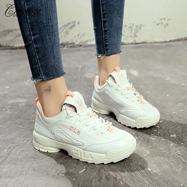 comemore 2019 new women's running shoes style sports shoes buffer platform height increase sports shoes white Triple-S
comemore 2019 new women's running shoes style sports shoes buffer platform height increase sports shoes white Triple-S