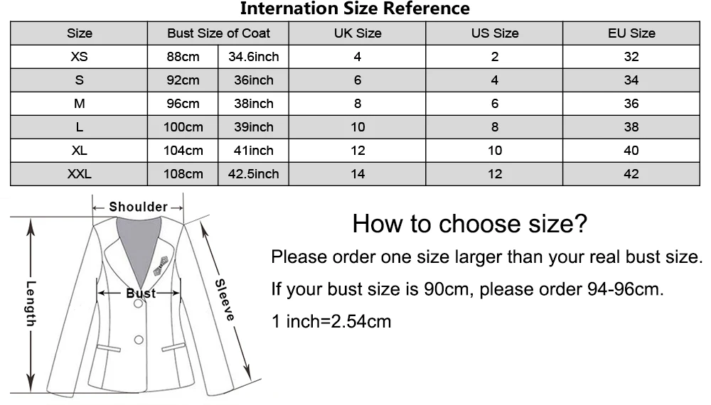 XS-XXL