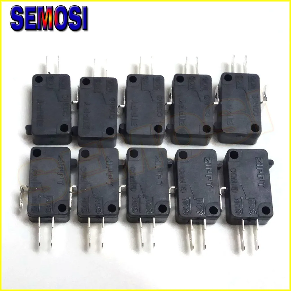 10pcs/lot 3 Pin ZIPPY Microswitch 250V 5A Sensitive Switch for Arcade Push Button HAPP Type Standard Arcade Parts
10pcs/lot 3 Pin ZIPPY Microswitch 250V 5A Sensitive Switch for Arcade Push Button HAPP Type Standard Arcade Parts
