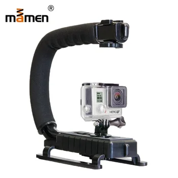 MAMEN U Grip C Sport Camera Stand Bracket Holder 3 Shoe Mounts Handle Handheld Video Action Stabilizer Grip Photography Lighting
MAMEN U Grip C Sport Camera Stand Bracket Holder 3 Shoe Mounts Handle Handheld Video Action Stabilizer Grip Photography Lighting
