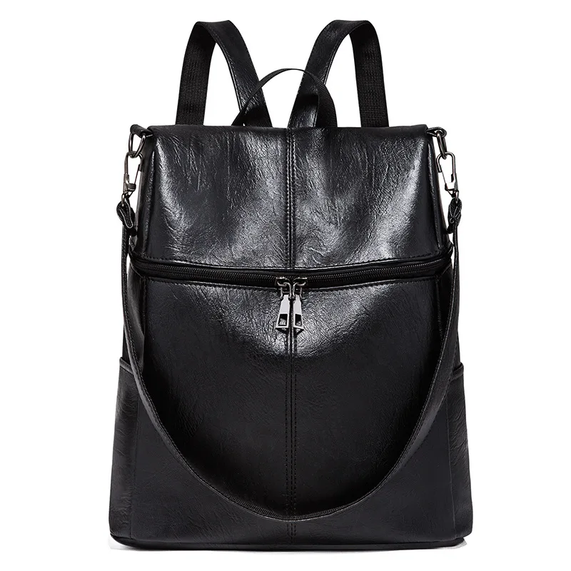 Vintage Women Backpack PU Leather School Fashion Backpacks Female Mochila Feminine Casual Large Capacity Shoulder Bags
Vintage Women Backpack PU Leather School Fashion Backpacks Female Mochila Feminine Casual Large Capacity Shoulder Bags