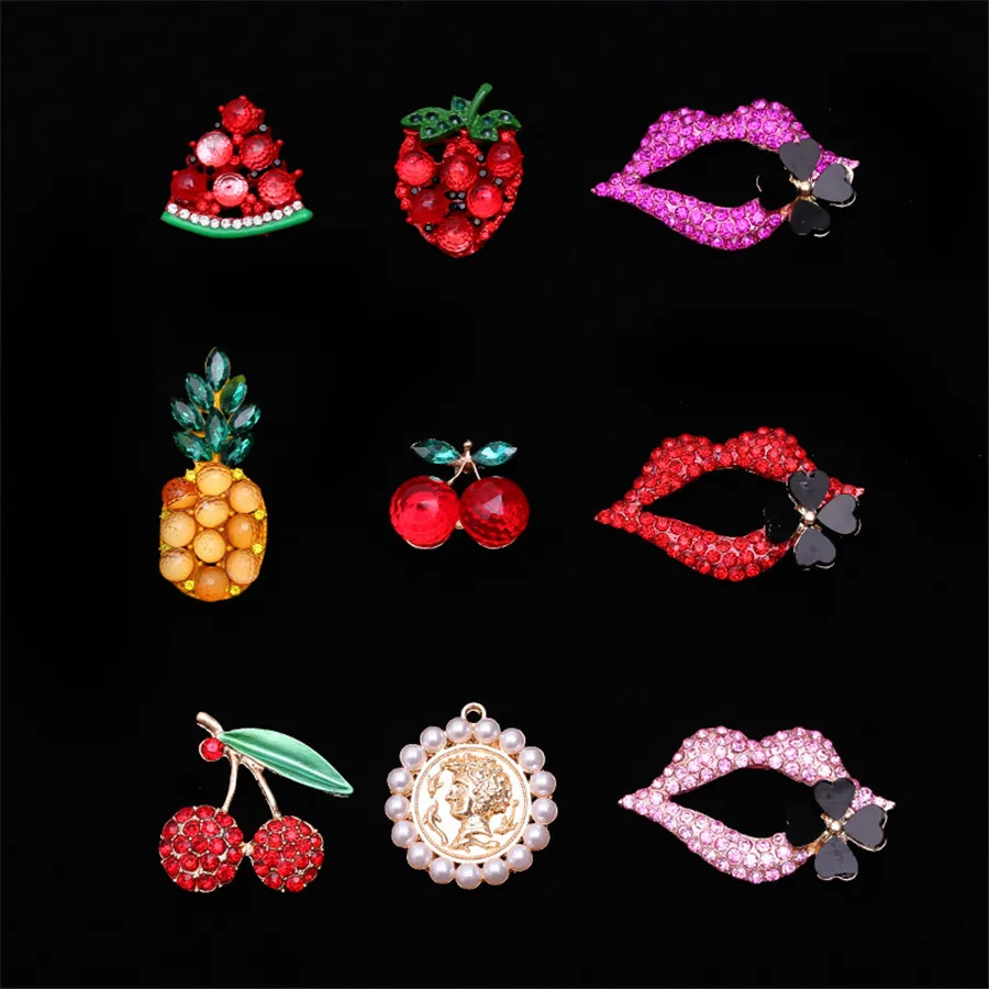 Alloy Lipstick Red Lips Fruit Cherry For Mobile Phone Shell Diy Jewelry Accessories Handmade Necklace Bracelet Jewelry Marking
Alloy Lipstick Red Lips Fruit Cherry For Mobile Phone Shell Diy Jewelry Accessories Handmade Necklace Bracelet Jewelry Marking
