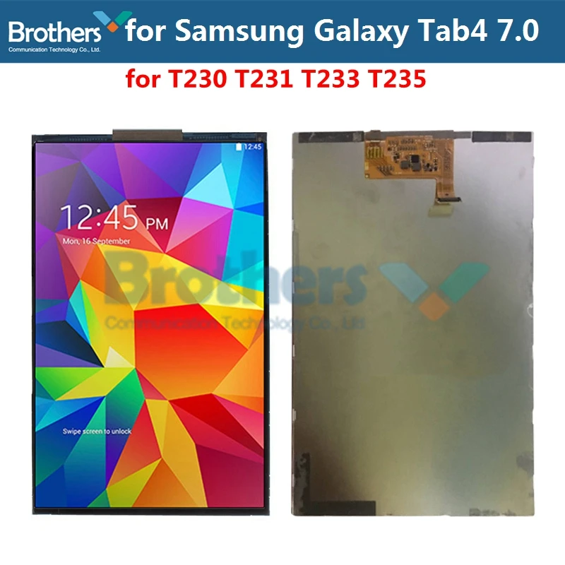 Tablet LCD for Samsung Galaxy Tab 4 7.0 T230 SM-T231 LCD Display Screen for Samsung T233 T235 Panel LCD 7'' Inch High Quality
Tablet LCD for Samsung Galaxy Tab 4 7.0 T230 SM-T231 LCD Display Screen for Samsung T233 T235 Panel LCD 7'' Inch High Quality