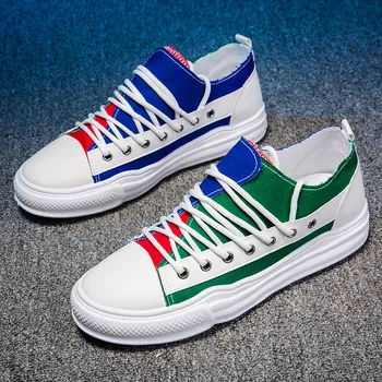 Canvas Shoes Net Red Sneakers Breathable Hard-Wearing Low Color Matching Students Shoes Tide Popular Men's Vulcanized Shoes
Canvas Shoes Net Red Sneakers Breathable Hard-Wearing Low Color Matching Students Shoes Tide Popular Men's Vulcanized Shoes