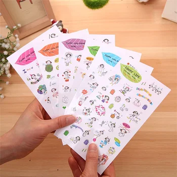 18 Sheet Cartoon Happy Girl PET Sticker Scrapbook Calendar Diary Planner Notebook Cellphone Decor Removeable Decal Label Kids
18 Sheet Cartoon Happy Girl PET Sticker Scrapbook Calendar Diary Planner Notebook Cellphone Decor Removeable Decal Label Kids