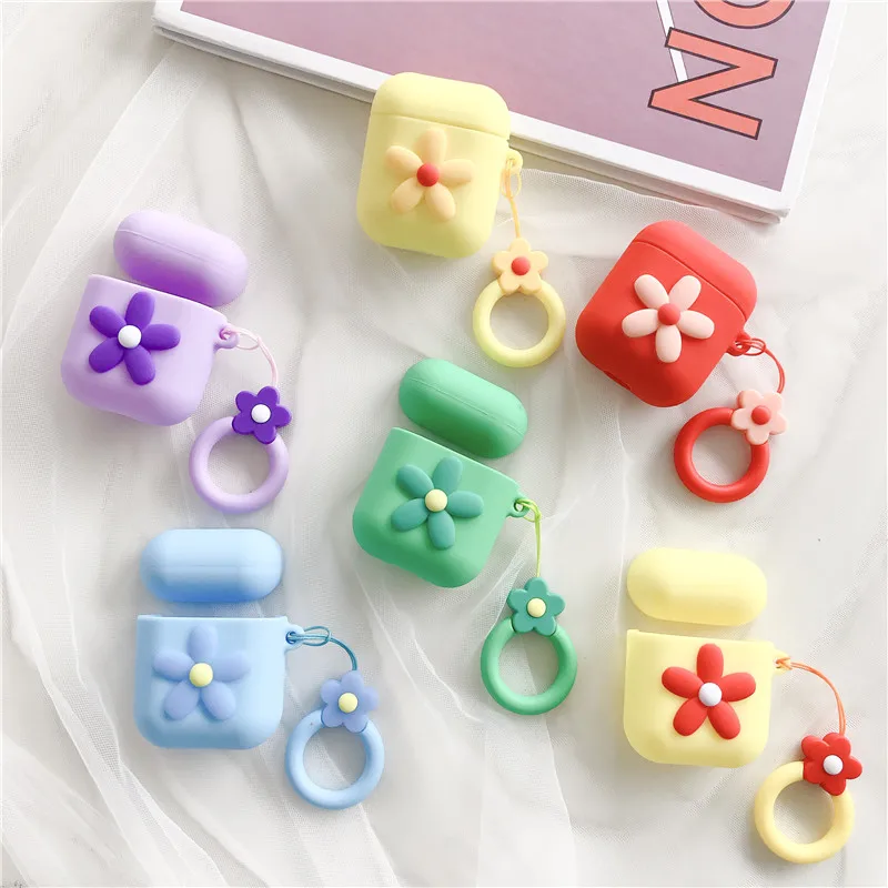 ins Trend Flower For AirPods Cases Girls Colorful Bluetooth Wireless Headphones Charger Box Cover for Apple Airpods 2 Hand Strap
ins Trend Flower For AirPods Cases Girls Colorful Bluetooth Wireless Headphones Charger Box Cover for Apple Airpods 2 Hand Strap