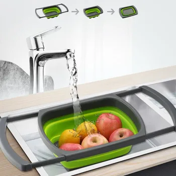 Can be folded Taomee device Kitchen Colander Fruit Vegetable Strainer Drainer Washing Basket Plastic Drain Vegatable Basket
Can be folded Taomee device Kitchen Colander Fruit Vegetable Strainer Drainer Washing Basket Plastic Drain Vegatable Basket