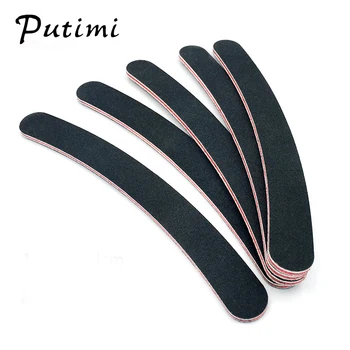 Putimi 5pcs Curve Nail Files for Gel Varnish Double-sided Nail Sanding for Polishing Nails File Stick Pedicure Manicure Tools
Putimi 5pcs Curve Nail Files for Gel Varnish Double-sided Nail Sanding for Polishing Nails File Stick Pedicure Manicure Tools