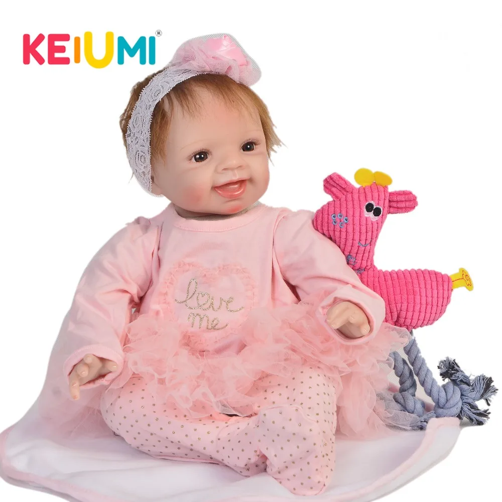 Princess 55 cm Newborn Doll Soft Silicone Newborn Toy For Girl 22'' Lifelike Reborn Baby Doll Cloth Body Kids Christmas Gifts
Princess 55 cm Newborn Doll Soft Silicone Newborn Toy For Girl 22'' Lifelike Reborn Baby Doll Cloth Body Kids Christmas Gifts