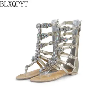 BLXQPYT New Big size 35-50 summer hollow-out peep-toe high zipper flat cool boots female High-quality wedding shoes woman 238
BLXQPYT New Big size 35-50 summer hollow-out peep-toe high zipper flat cool boots female High-quality wedding shoes woman 238