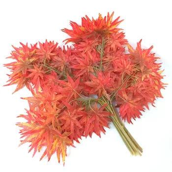 12pcs Natural Looking Maple Leaf Bunch Artificial Greenery Plant Maple Tree Stem Branch for Wedding Shoecade Decorative Flwoers
12pcs Natural Looking Maple Leaf Bunch Artificial Greenery Plant Maple Tree Stem Branch for Wedding Shoecade Decorative Flwoers