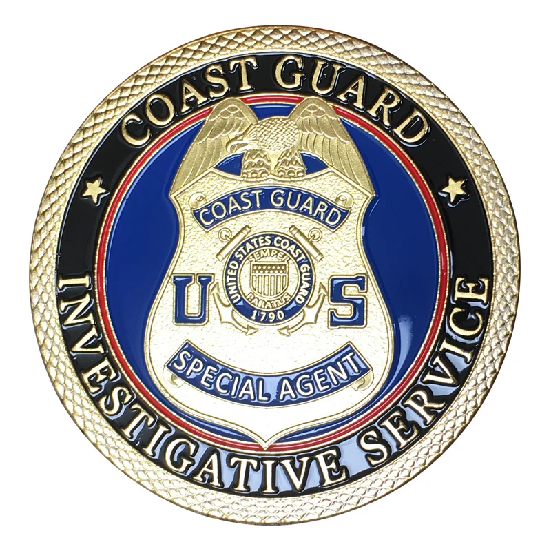 Coast Guard Investigative Service CGIS Gold Plated With Plastic Case For Collection Challenge Coin/Medal 1411#
Coast Guard Investigative Service CGIS Gold Plated With Plastic Case For Collection Challenge Coin/Medal 1411#
