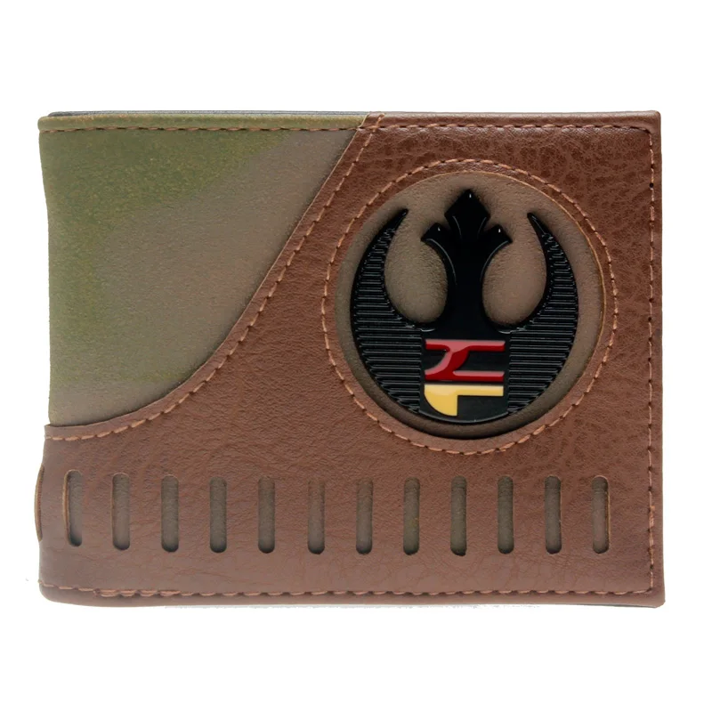 Star Wars Rebel Alliance Logo Mixed Material Bi-Fold Men Wallet Women Purse DFT-3905
Star Wars Rebel Alliance Logo Mixed Material Bi-Fold Men Wallet Women Purse DFT-3905