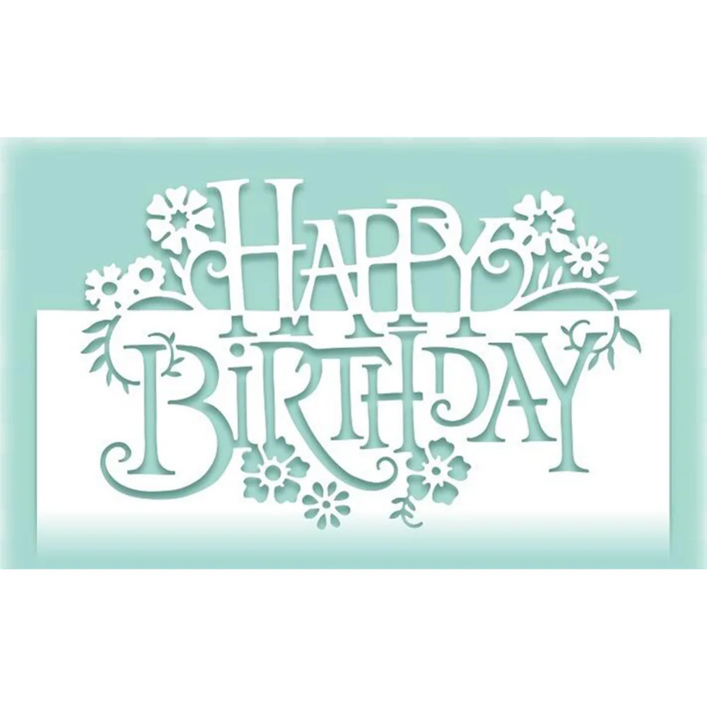 Happy Birthday Metal Cutting Dies Stencils For Scrapbooking Cards Crafts DIY 2019 New
Happy Birthday Metal Cutting Dies Stencils For Scrapbooking Cards Crafts DIY 2019 New