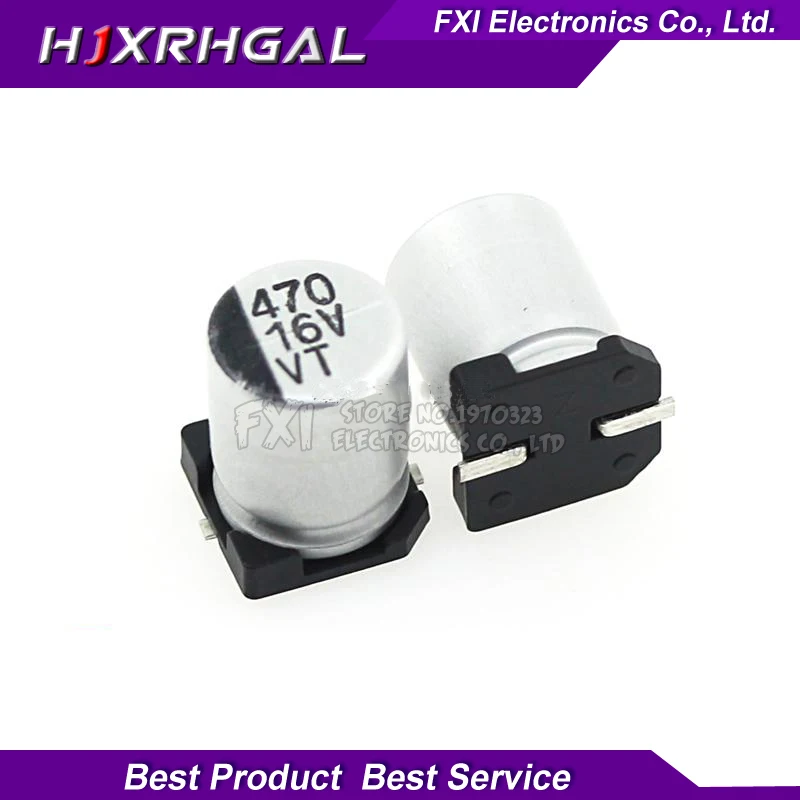 10PCS Electrolytic capacitor 16v470uf 8*10mm SMD aluminum electrolytic capacitor 470uf 16v
10PCS Electrolytic capacitor 16v470uf 8*10mm SMD aluminum electrolytic capacitor 470uf 16v