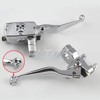 Motorcycle 1" Skull Control Reservoir Brake Clutch Levers Fit For Honda Steed 400 Spirit 750 Harley Suzuki Custom
Motorcycle 1" Skull Control Reservoir Brake Clutch Levers Fit For Honda Steed 400 Spirit 750 Harley Suzuki Custom