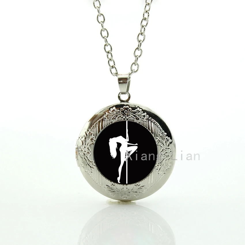 Vintage charming handmade hipster beautiful pole dancing silhouette locket necklace women stripper party pendant jewelry 029
Vintage charming handmade hipster beautiful pole dancing silhouette locket necklace women stripper party pendant jewelry 029