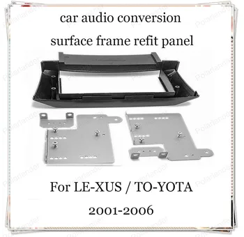 Car radio surround trim frame radio fascia 2-DIN for LE-XUS LS-430 UCF-30 2001-2006 for TO-YOTA Ce-lsior UFC30 2001-2006
Car radio surround trim frame radio fascia 2-DIN for LE-XUS LS-430 UCF-30 2001-2006 for TO-YOTA Ce-lsior UFC30 2001-2006