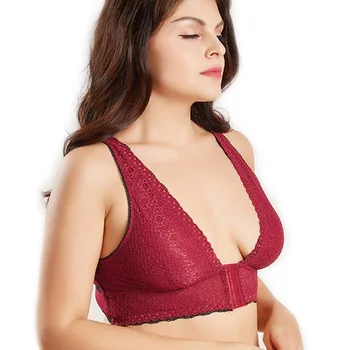 Women Plus Size Bra Sexy Lace Lingerie Wire Free Period Bra Non Wired Soft Comfort Brassiere BH
Women Plus Size Bra Sexy Lace Lingerie Wire Free Period Bra Non Wired Soft Comfort Brassiere BH