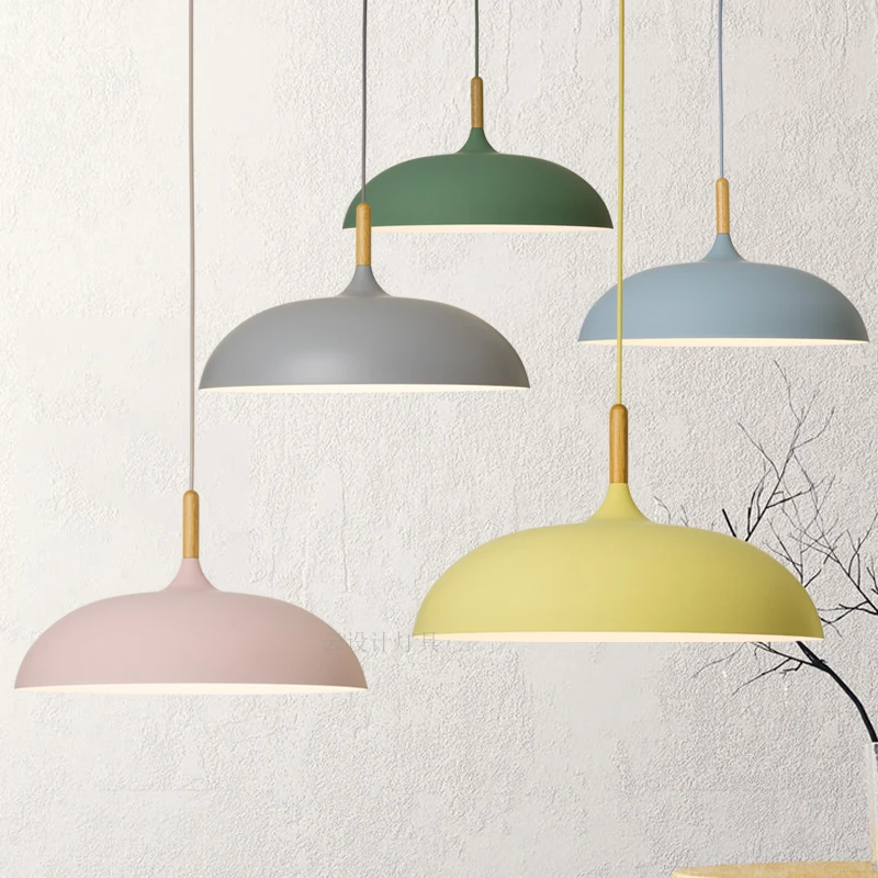 Modern hanging ceiling lamps E27 Wood Aluminum Lampshade Hanging Pendant Lights for Household decorative lighting
Modern hanging ceiling lamps E27 Wood Aluminum Lampshade Hanging Pendant Lights for Household decorative lighting