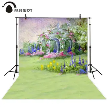 Allenjoy fantasy spring photography backdrop oil painting garden flower lawn background photocall photobooth decor studio shoot
Allenjoy fantasy spring photography backdrop oil painting garden flower lawn background photocall photobooth decor studio shoot