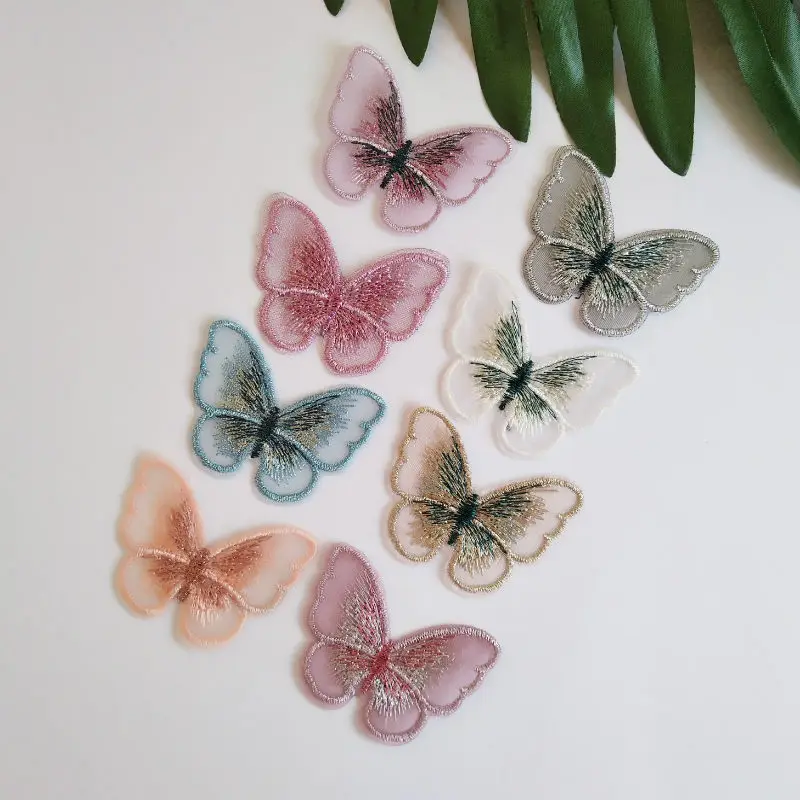 6pcs Fashion Butterfly Applique Embroidered Sew on Patches For Clothes Bag Headwear Sticker Diy Craft Decoration Repair Ornament
6pcs Fashion Butterfly Applique Embroidered Sew on Patches For Clothes Bag Headwear Sticker Diy Craft Decoration Repair Ornament