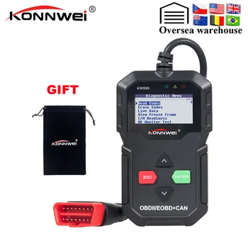 KONNWEI KW590 OBD2 Code Scanner Supports OBD II Functions with Multi-Language RussianOBD II Car Code Reader PK CR3001
KONNWEI KW590 OBD2 Code Scanner Supports OBD II Functions with Multi-Language RussianOBD II Car Code Reader PK CR3001