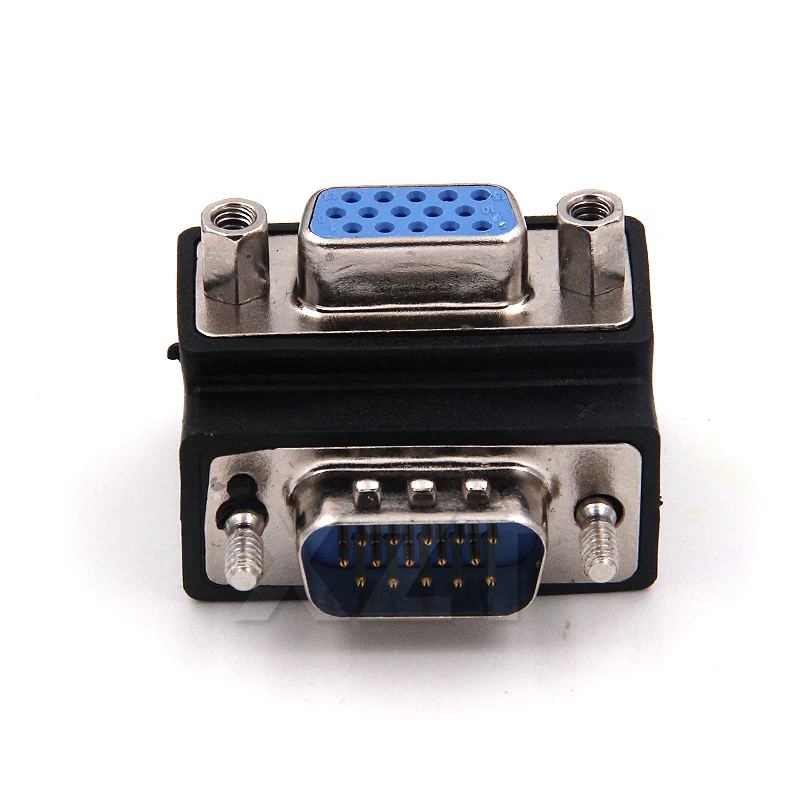 90 Degree Right Angle VGA SVGA Male to Female Converter Angle Adapter Drop Shipping for 15pin TV Cable Connector
90 Degree Right Angle VGA SVGA Male to Female Converter Angle Adapter Drop Shipping for 15pin TV Cable Connector