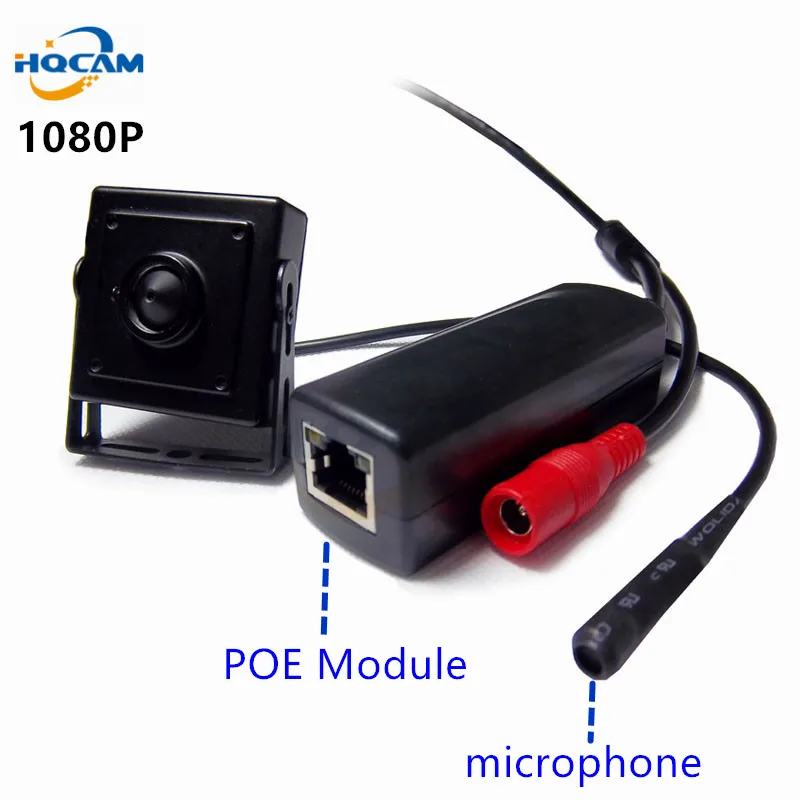 

HQCAM 1080p POE mini IP Camera mini POE camera Audio ip camera Network Camera Support P2P ONVIF,Power Over Ethernet IPC web cam